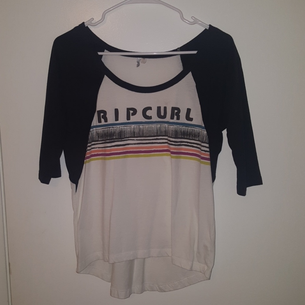 Rip Curl 3/4 sleeve tee shirt